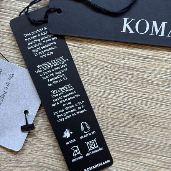 Komarov Dress Women 3X Ruffle Lace Sleeve Charmeuse Cocktail Party Formal - Picture 13 of 15